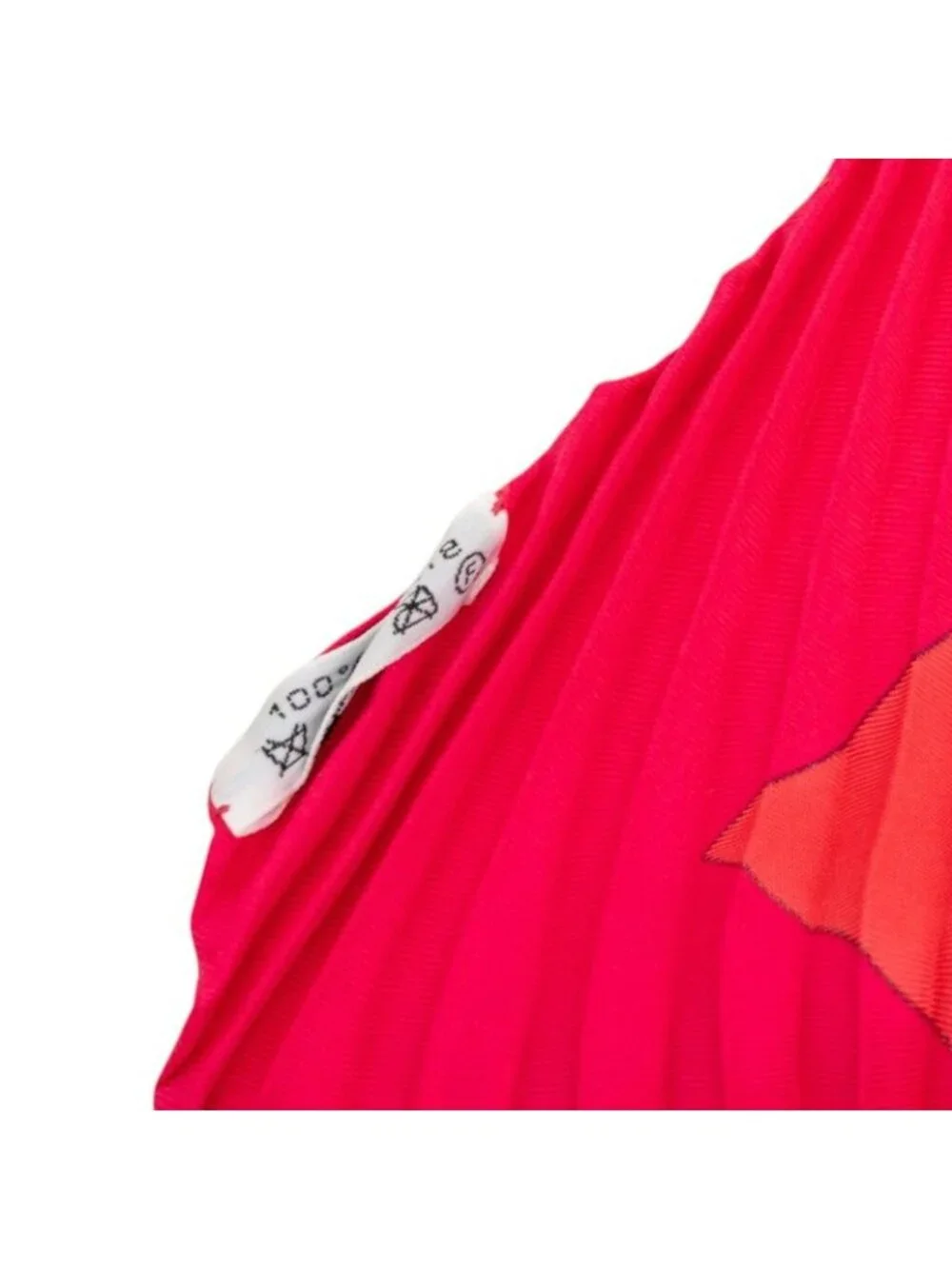 Hermes Carre 90 Pleats Parmi les Fleurs Je Compte les Heures Time Among Flowers